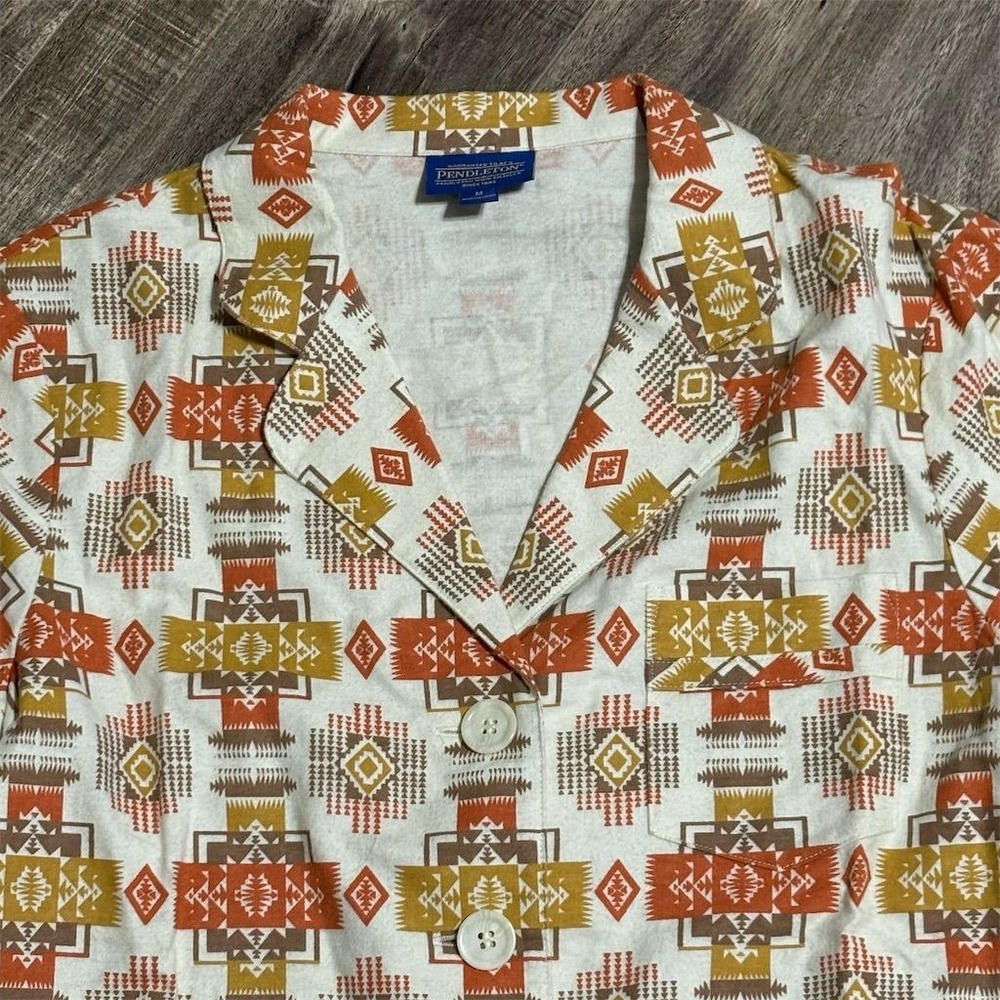 Pendleton Women's Multicolor‎ Geometric Button-Up… - image 5